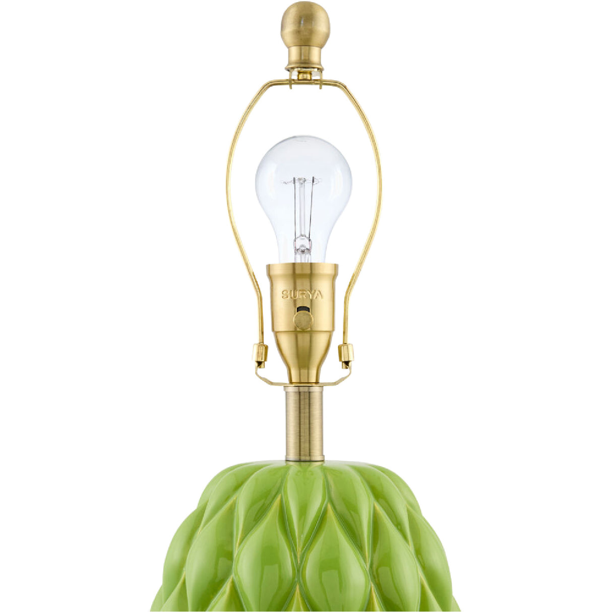   Modern European furniture - Reliefed Ceramic Accent Table Lamp - www.oroa.com | Oroa.com