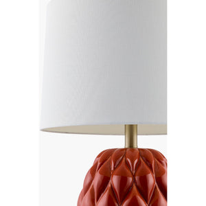   Modern European furniture - Reliefed Ceramic Accent Table Lamp - www.oroa.com | Oroa.com