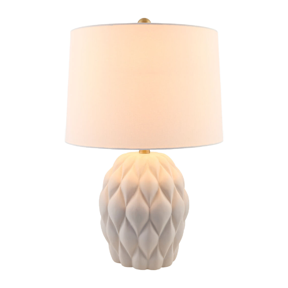   Modern European furniture - Reliefed Ceramic Accent Table Lamp - www.oroa.com | Oroa.com