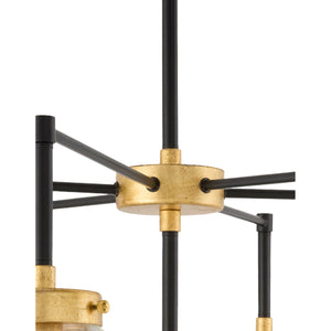   Modern European furniture - 9-Light Clear Glass Chandelier - www.oroa.com | Oroa.com