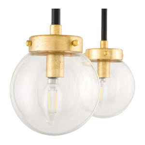   Modern European furniture - 9-Light Clear Glass Chandelier - www.oroa.com | Oroa.com