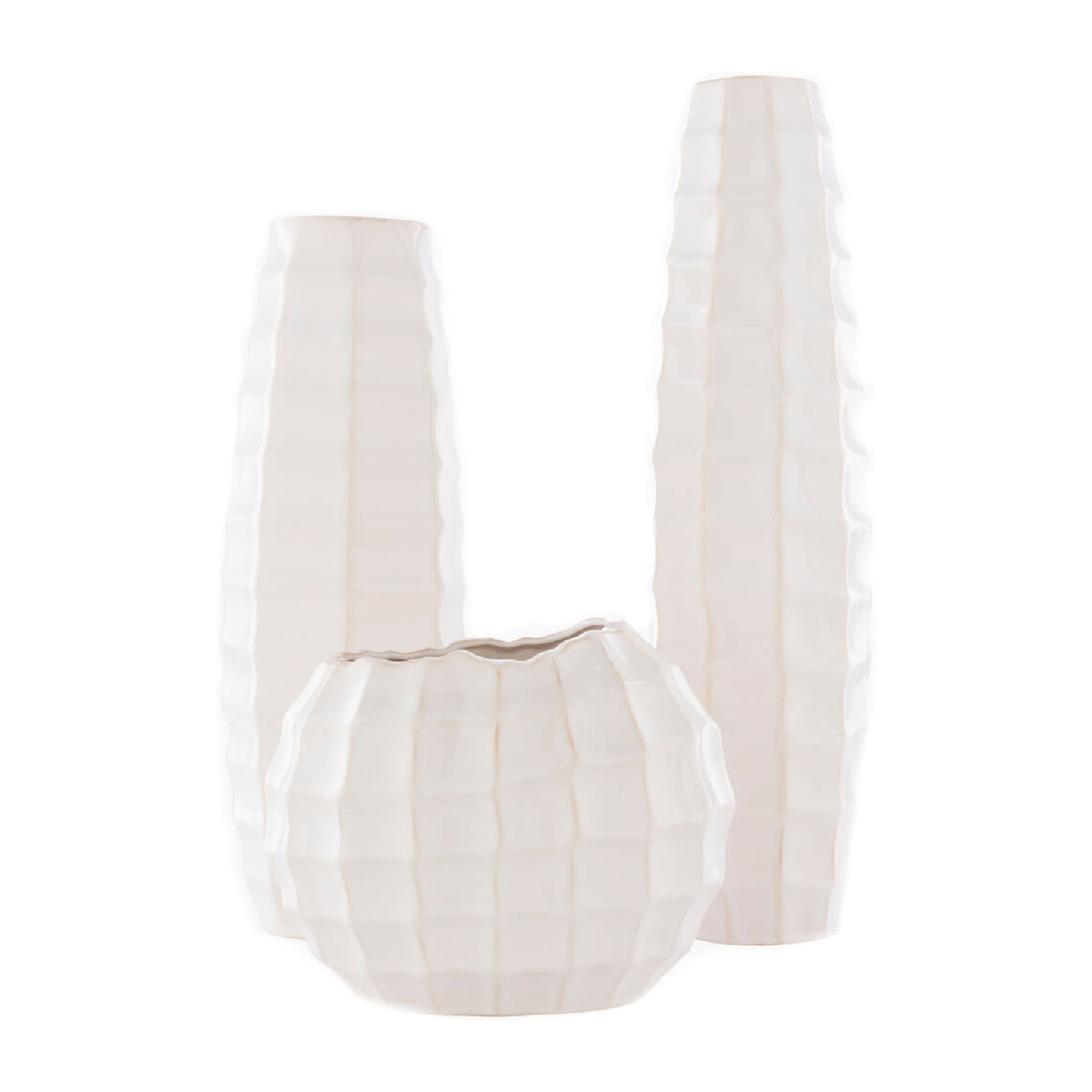   Modern European furniture - Glazed Ceramic Outdoor Vases (3) - www.oroa.com | Oroa.com