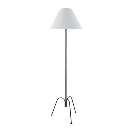   Modern European furniture - White Empire Shade Floor Lamp - www.oroa.com | Oroa.com