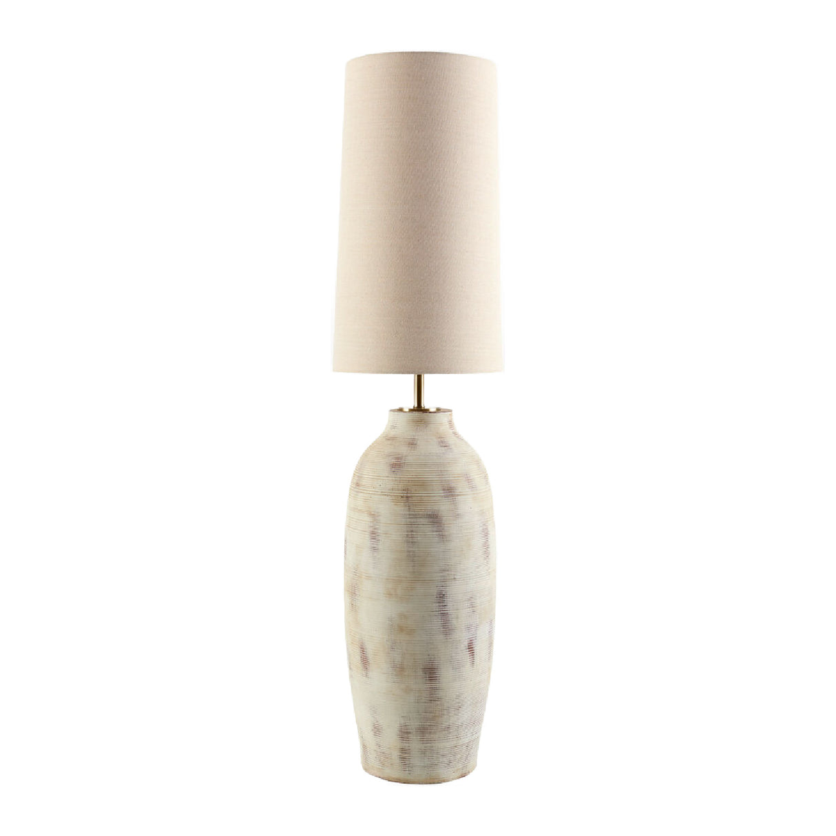   Modern European furniture - Painted Cream Cement Floor Lamp - www.oroa.com | Oroa.com
