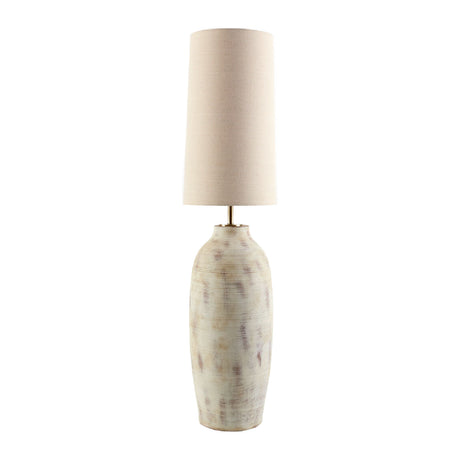   Modern European furniture - Painted Cream Cement Floor Lamp - www.oroa.com | Oroa.com