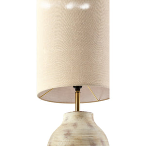   Modern European furniture - Painted Cream Cement Floor Lamp - www.oroa.com | Oroa.com