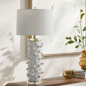   Modern European furniture - Spike Studded Ceramic Table Lamp - www.oroa.com | Oroa.com