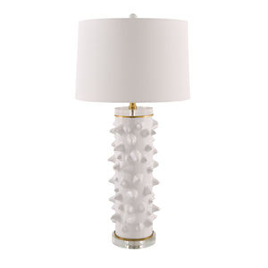   Modern European furniture - Spike Studded Ceramic Table Lamp - www.oroa.com | Oroa.com