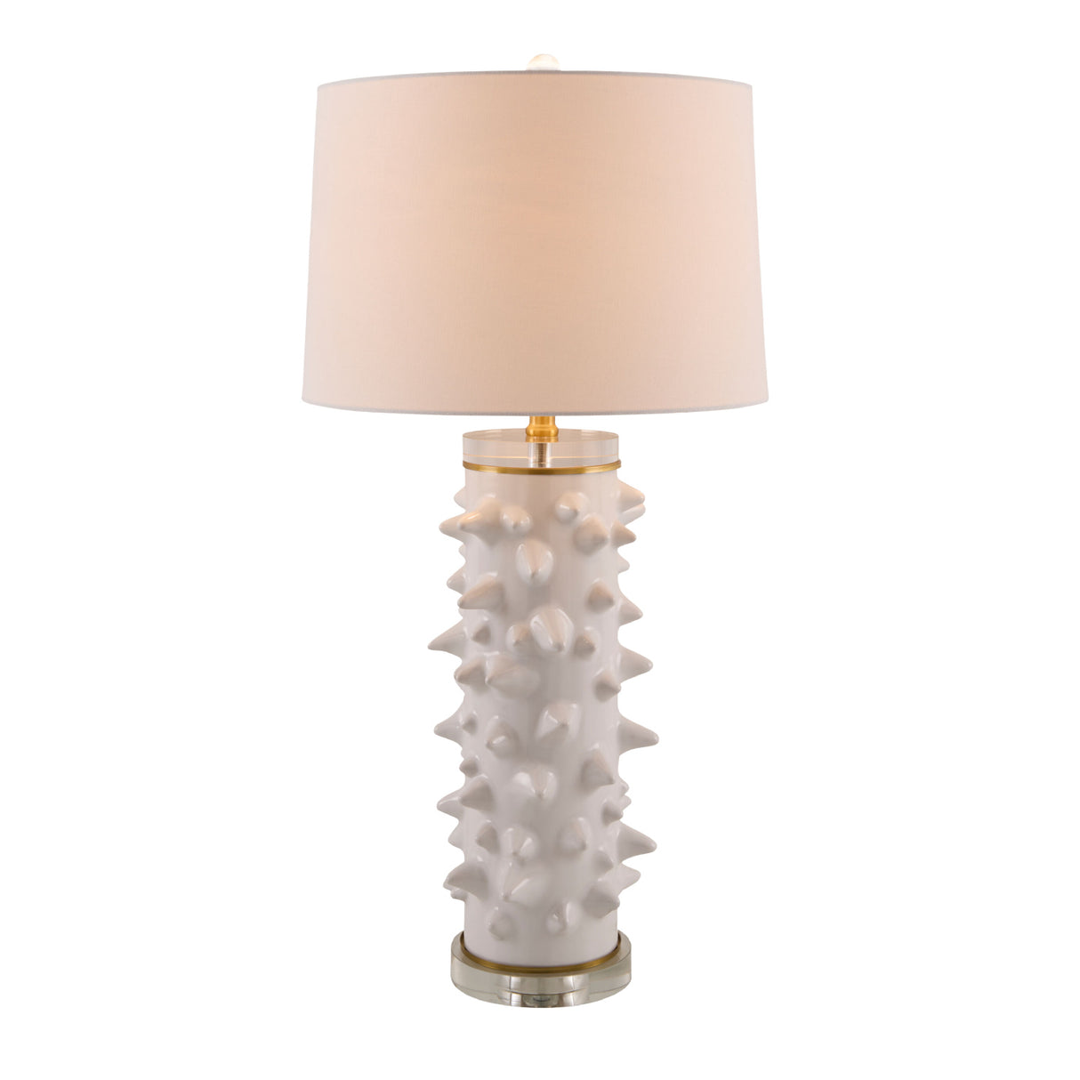   Modern European furniture - Spike Studded Ceramic Table Lamp - www.oroa.com | Oroa.com