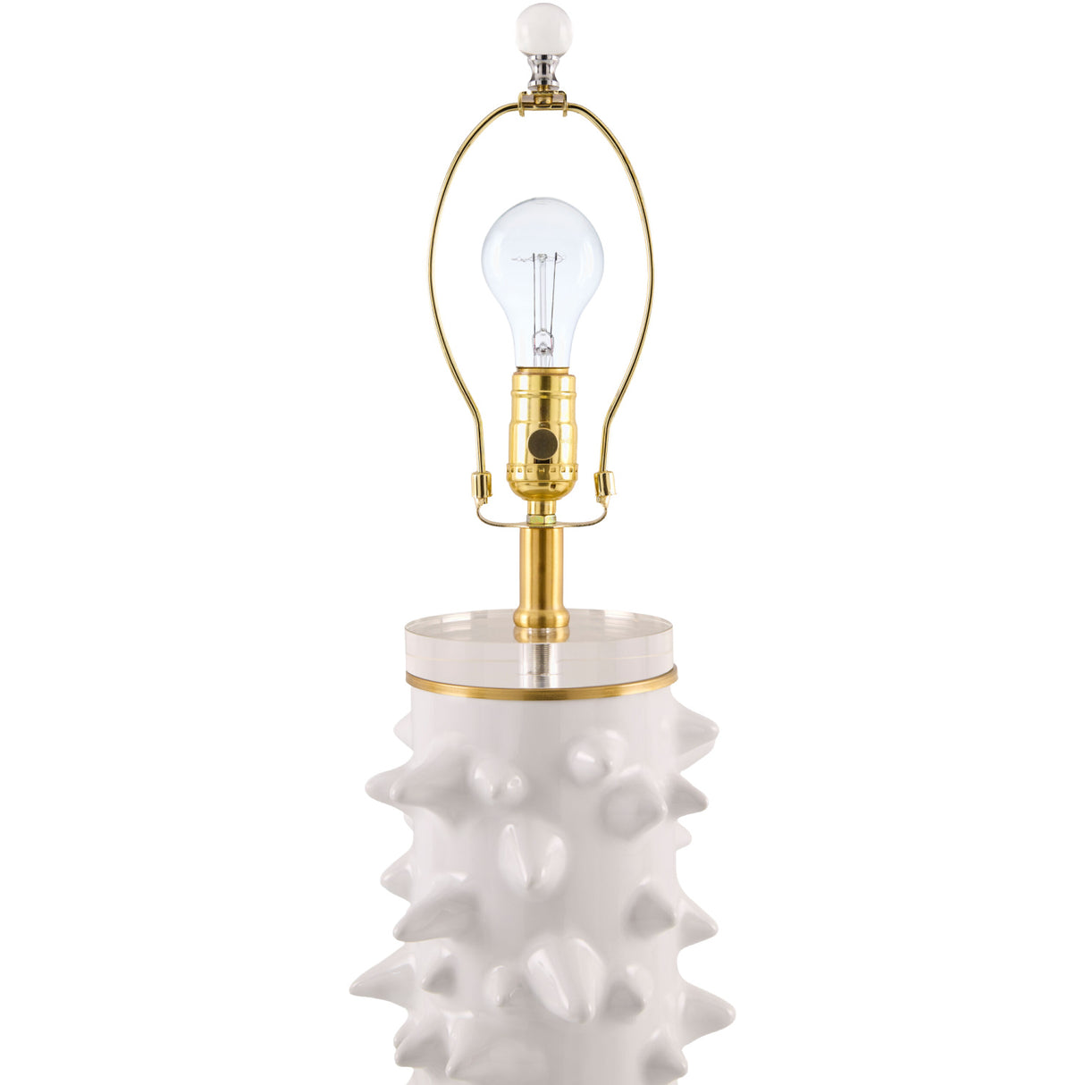   Modern European furniture - Spike Studded Ceramic Table Lamp - www.oroa.com | Oroa.com
