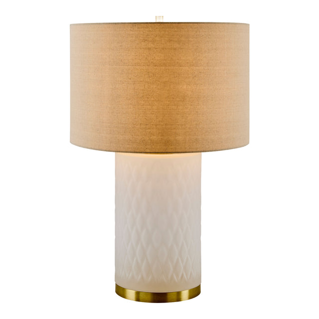 Modern European furniture - Glass Base Accent Table Lamp - www.oroa.com