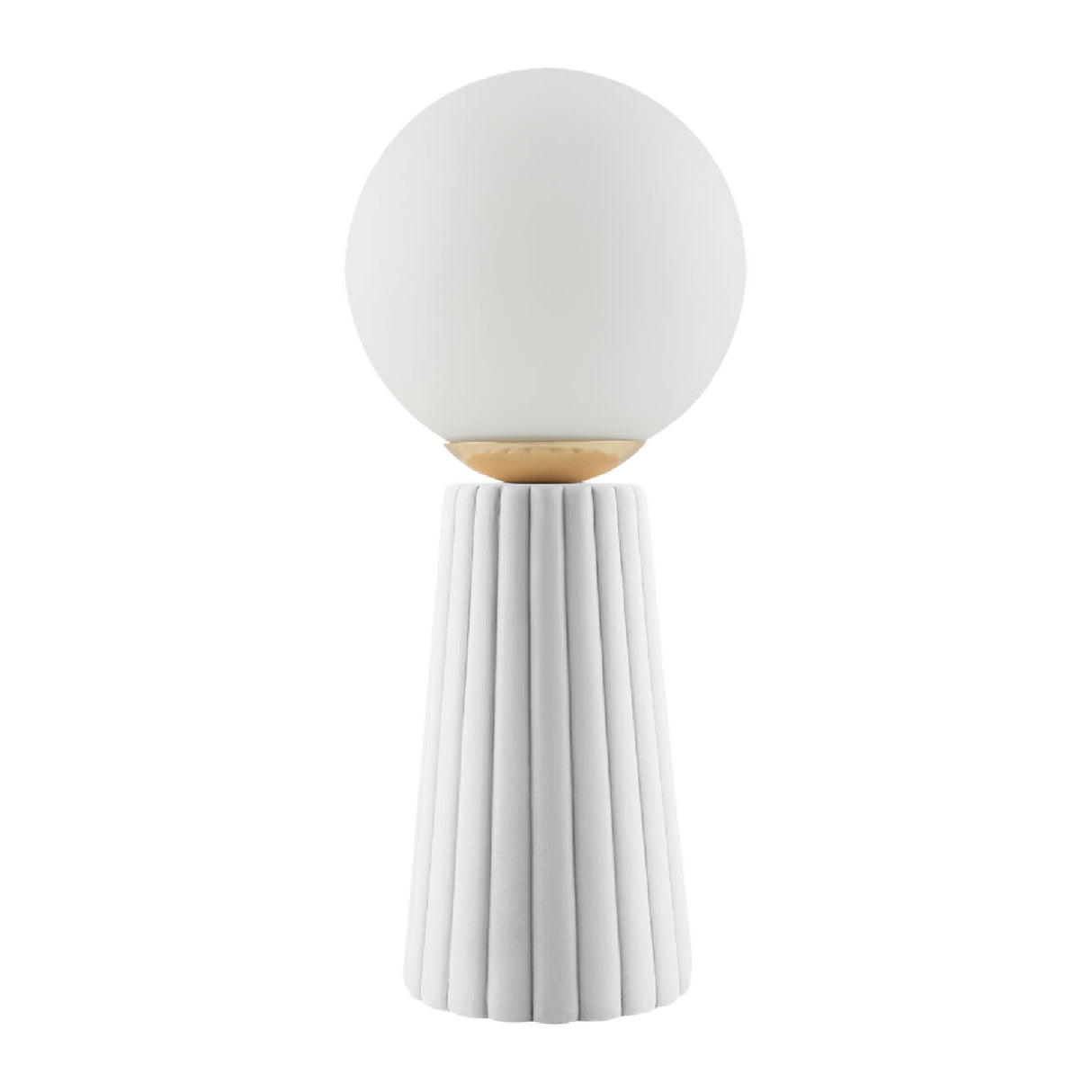   Modern European furniture - Fluted Ceramic Glass Table Lamp - www.oroa.com | Oroa.com
