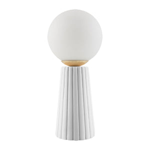   Modern European furniture - Fluted Ceramic Glass Table Lamp - www.oroa.com | Oroa.com