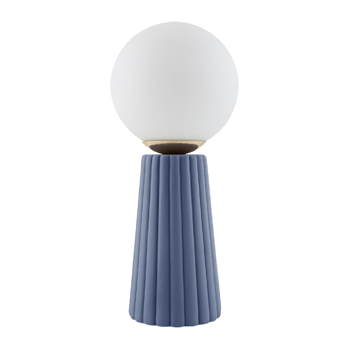   Modern European furniture - Fluted Ceramic Glass Table Lamp - www.oroa.com | Oroa.com