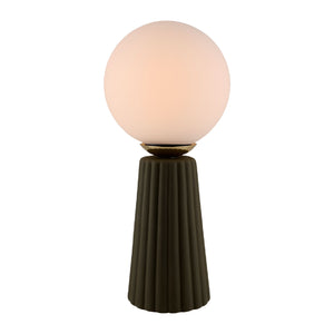   Modern European furniture - Fluted Ceramic Glass Table Lamp - www.oroa.com | Oroa.com