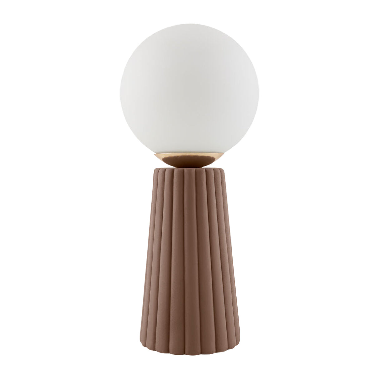   Modern European furniture - Fluted Ceramic Glass Table Lamp - www.oroa.com | Oroa.com