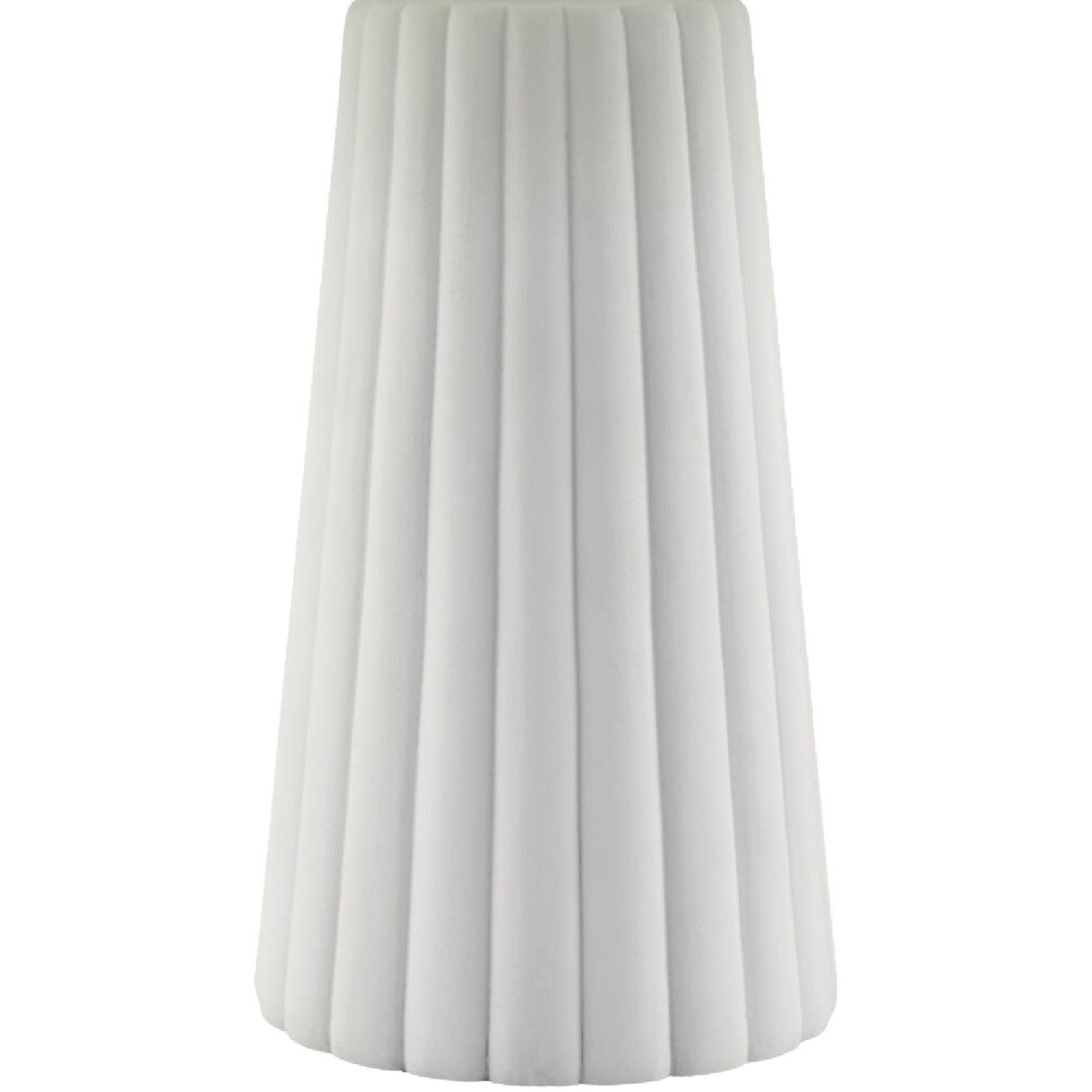   Modern European furniture - Fluted Ceramic Linen Table Lamp - www.oroa.com | Oroa.com