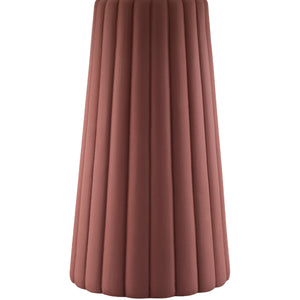   Modern European furniture - Fluted Ceramic Linen Table Lamp - www.oroa.com | Oroa.com
