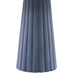   Modern European furniture - Fluted Ceramic Linen Table Lamp - www.oroa.com | Oroa.com