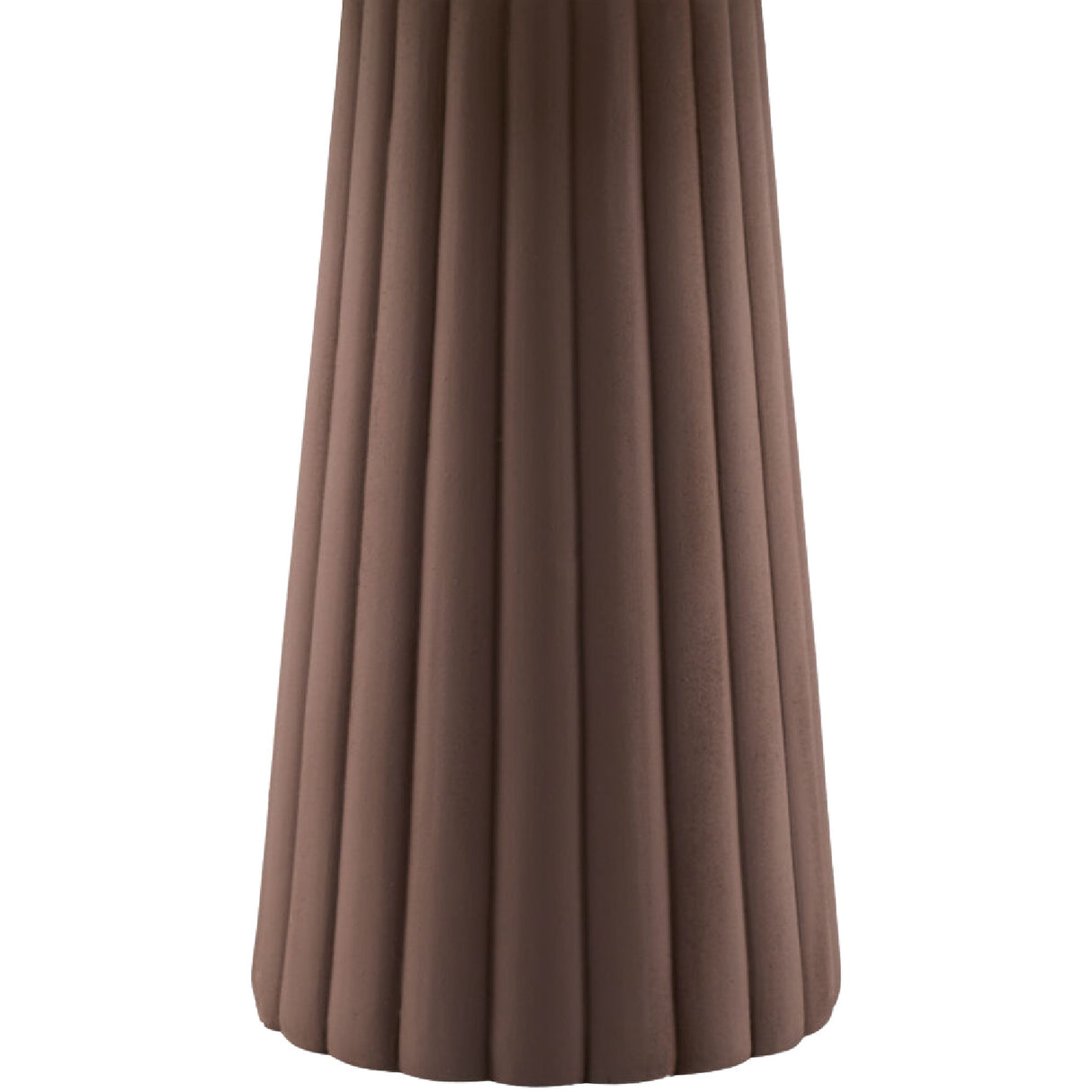   Modern European furniture - Fluted Ceramic Linen Table Lamp - www.oroa.com | Oroa.com