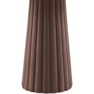   Modern European furniture - Fluted Ceramic Linen Table Lamp - www.oroa.com | Oroa.com