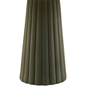   Modern European furniture - Fluted Ceramic Linen Table Lamp - www.oroa.com | Oroa.com
