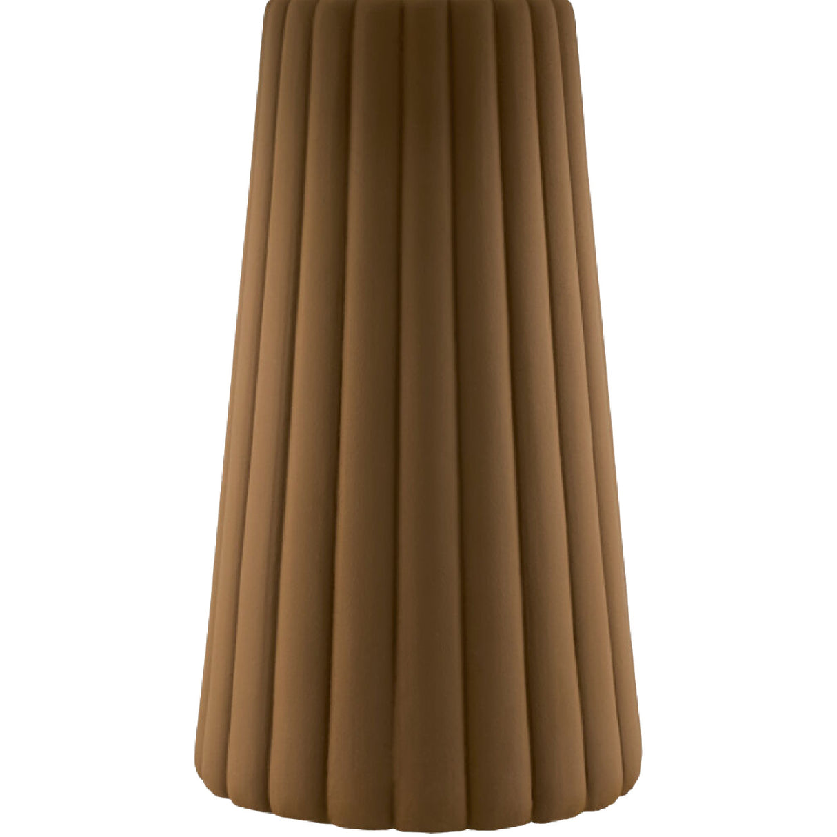   Modern European furniture - Fluted Ceramic Linen Table Lamp - www.oroa.com | Oroa.com