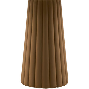   Modern European furniture - Fluted Ceramic Linen Table Lamp - www.oroa.com | Oroa.com