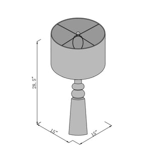   Modern European furniture - Woven Seagrass Accent Table Lamp - www.oroa.com | Oroa.com