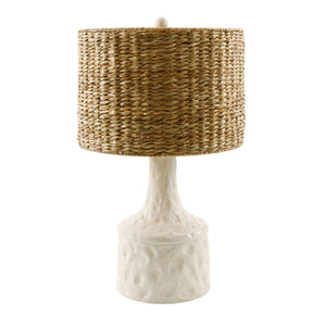   Modern European furniture - Tan Seagrass Accent Table Lamp - www.oroa.com | Oroa.com
