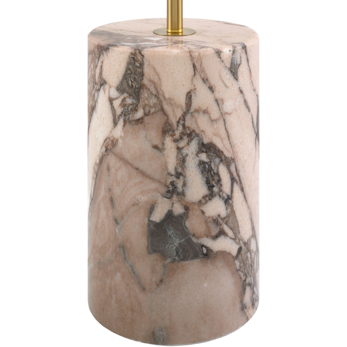   Modern European furniture - Linen Shade Sloped Floor Lamp - www.oroa.com | Oroa.com