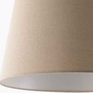   Modern European furniture - Linen Shade Sloped Floor Lamp - www.oroa.com | Oroa.com