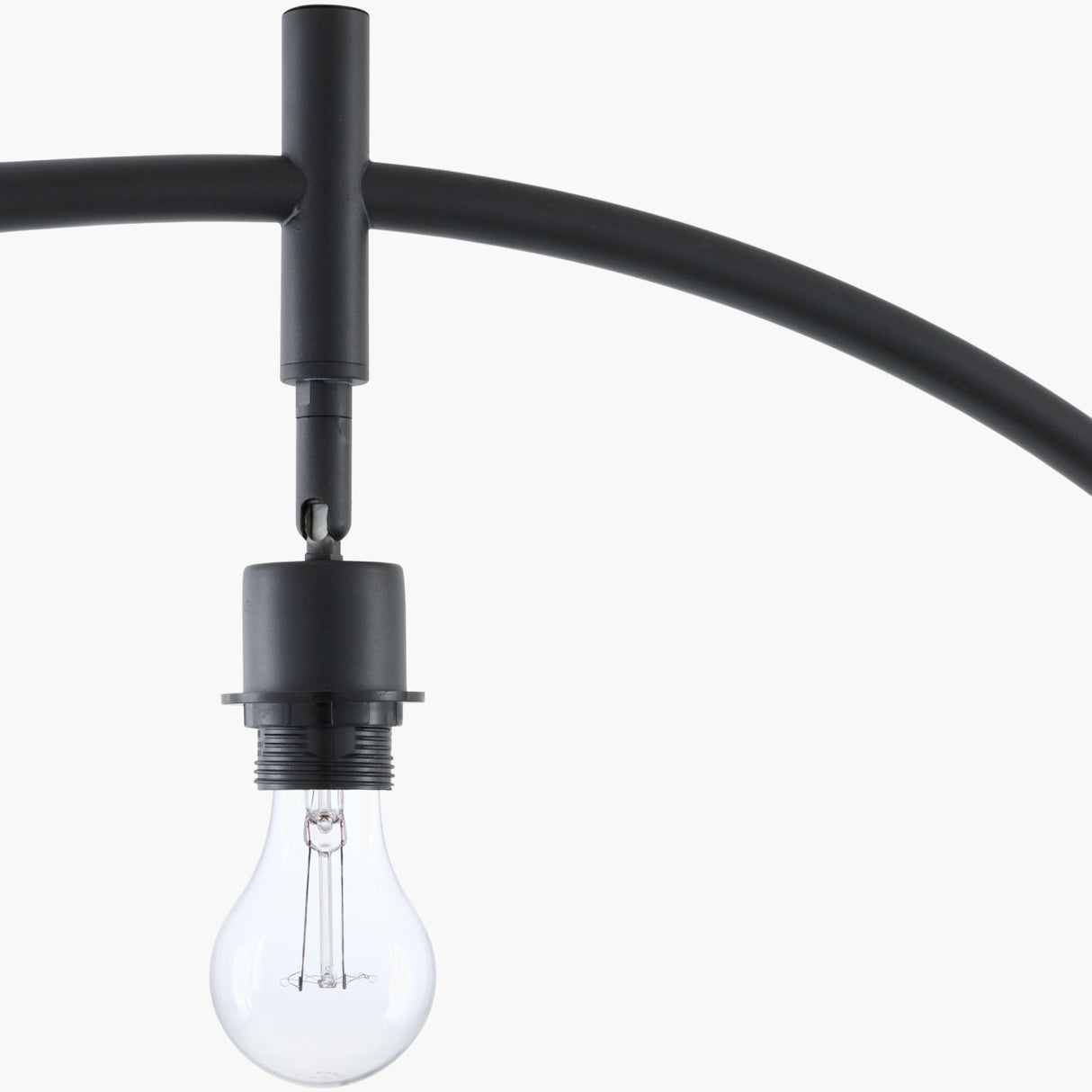   Modern European furniture - Linen Shade Sloped Floor Lamp - www.oroa.com | Oroa.com