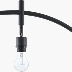   Modern European furniture - Linen Shade Sloped Floor Lamp - www.oroa.com | Oroa.com