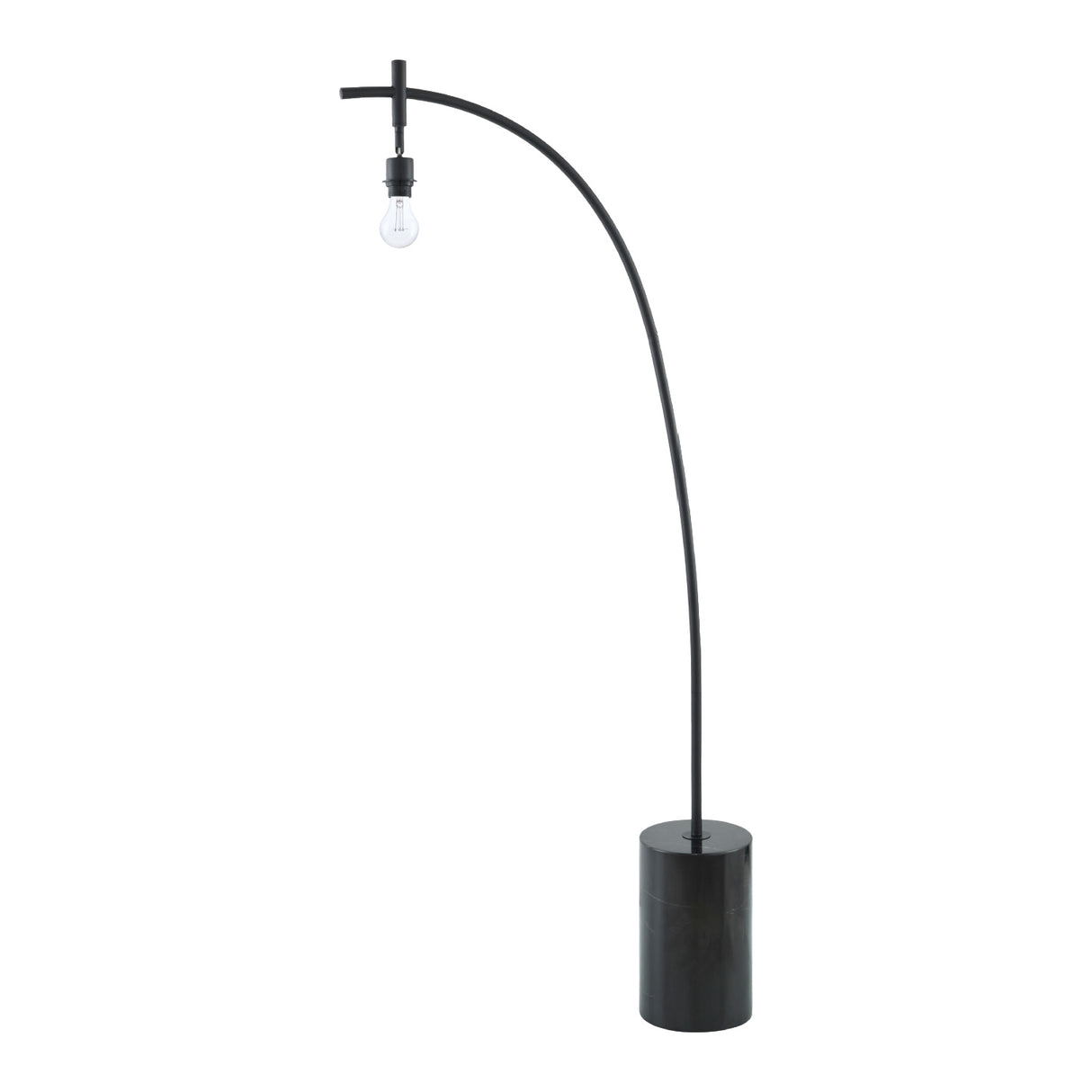   Modern European furniture - Linen Shade Sloped Floor Lamp - www.oroa.com | Oroa.com
