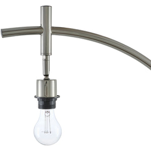   Modern European furniture - Linen Shade Sloped Floor Lamp - www.oroa.com | Oroa.com