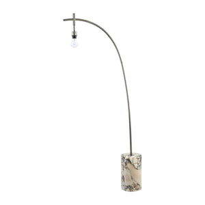   Modern European furniture - Linen Shade Sloped Floor Lamp - www.oroa.com | Oroa.com