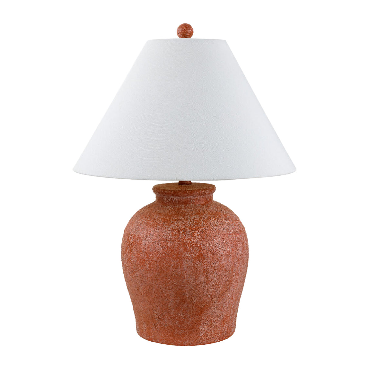   Modern European furniture - Red Ceramic Accent Table Lamp - www.oroa.com | Oroa.com