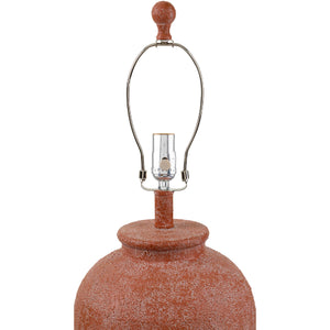   Modern European furniture - Red Ceramic Accent Table Lamp - www.oroa.com | Oroa.com
