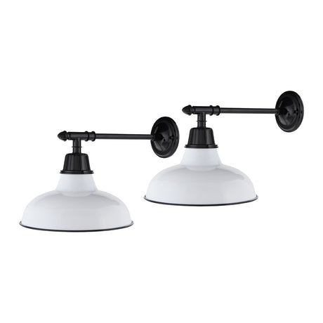   Modern European furniture -  Metal Shade Wall Lamps (2) - www.oroa.com | Oroa.com