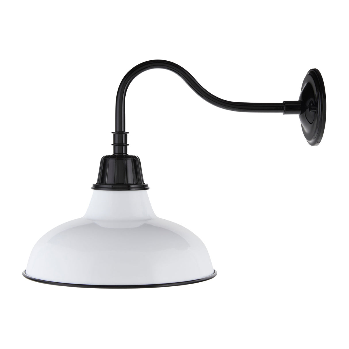   Modern European furniture -  Metal Shade Outdoor Wall Lamps (2) - www.oroa.com | Oroa.com