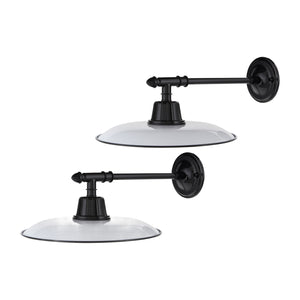  Modern European furniture -  Metal Plate Shade Wall Lamps (2) - www.oroa.com | Oroa.com