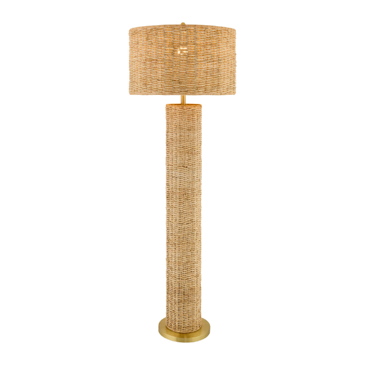   Modern European furniture - Woven Rattan Accent Floor Lamp - www.oroa.com | Oroa.com