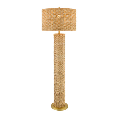   Modern European furniture - Woven Rattan Accent Floor Lamp - www.oroa.com | Oroa.com