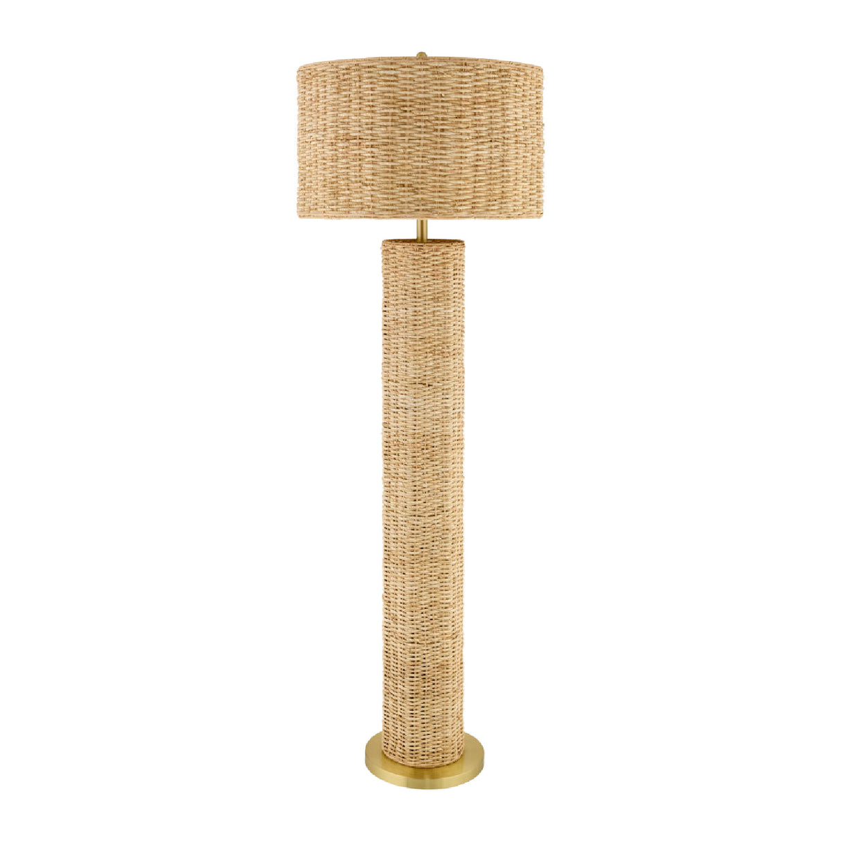   Modern European furniture - Woven Rattan Accent Floor Lamp - www.oroa.com | Oroa.com