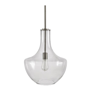   Modern European furniture - Clear Glass Silver Pendant Light - www.oroa.com | Oroa.com