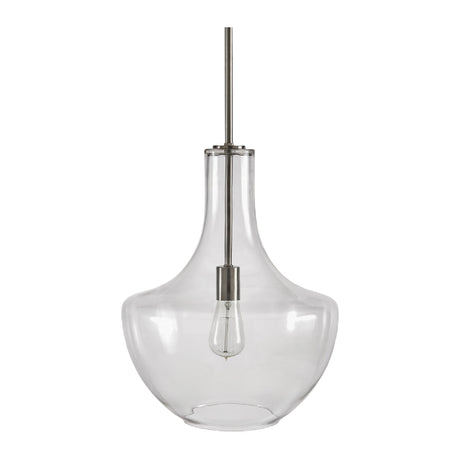   Modern European furniture - Clear Glass Silver Pendant Light - www.oroa.com | Oroa.com