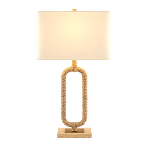   Modern European furniture - Natural Hemp Wrapped Table Lamp - www.oroa.com | Oroa.com