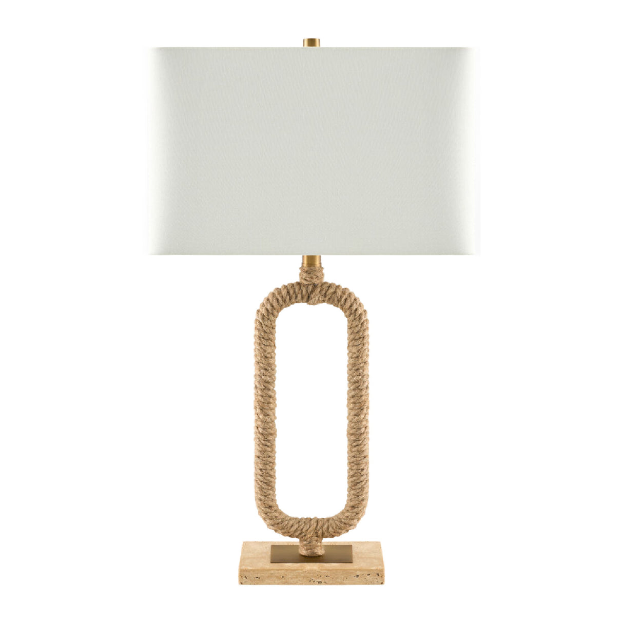   Modern European furniture - Natural Hemp Wrapped Table Lamp - www.oroa.com | Oroa.com