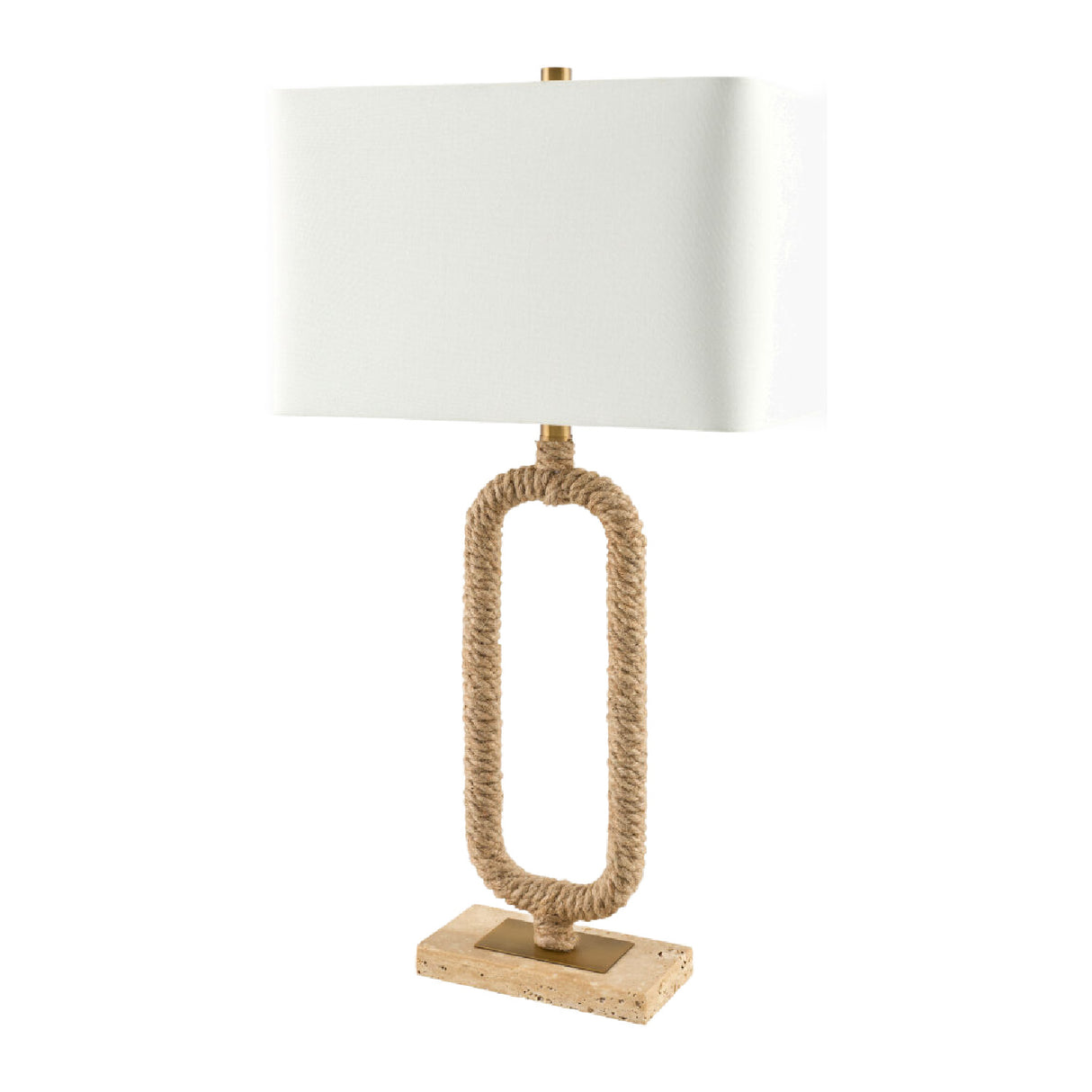   Modern European furniture - Natural Hemp Wrapped Table Lamp - www.oroa.com | Oroa.com